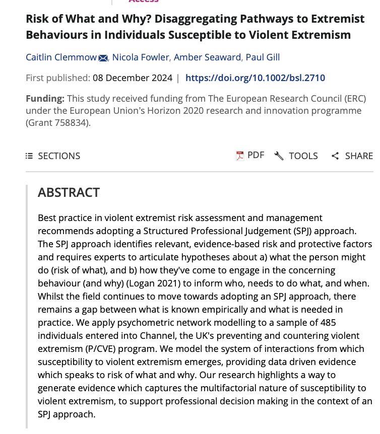 Our latest: led by @CaitlinClemmow with Fowler &amp; <a href="/SeawardAmber/">Dr Amber Seaward</a>