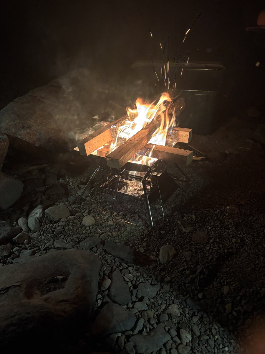 土曜日したけどもう焚き火したい