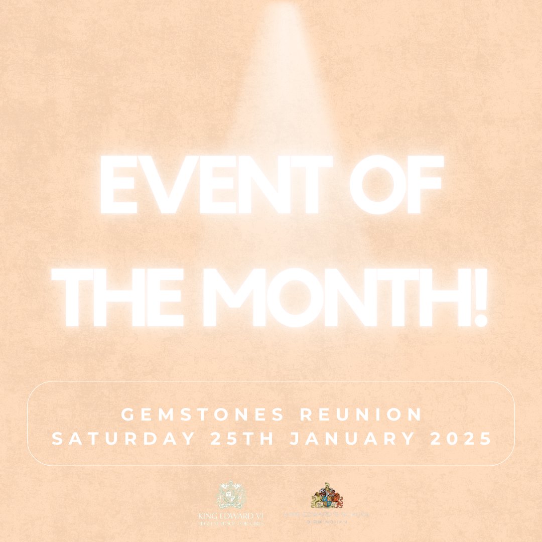 EVENT OF THE MONTH! 🎉

We are thrilled to be hosting our Gemstones Reunion this month and cannot wait to see those of you that are attending!