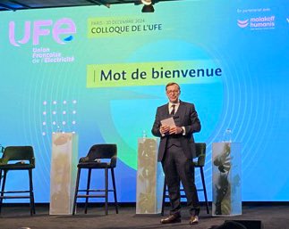 The 🇫🇷 power sector reunites today, starting with an undisputed truth from <a href="/fbirol/">Fatih Birol</a> : « we are entering the age of #electricity »

As mentioned by <a href="/ufelectricite/">Union Française de l'Électricité (UFE)</a> president <a href="/ChristianBuchel/">Christian Buchel</a> , we must make the best out of our strengths: decarbonised mix and reliable #infrastructure