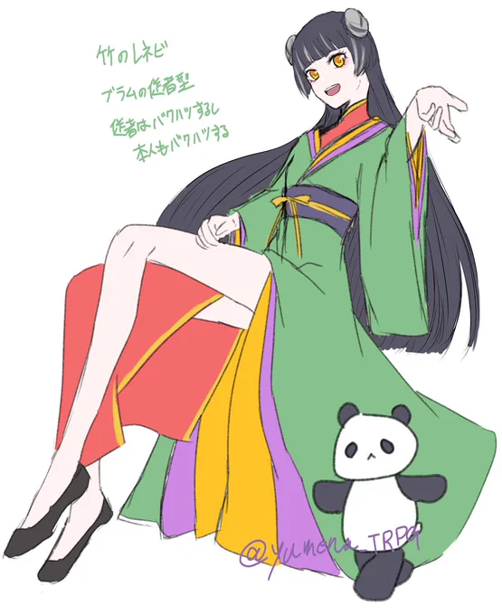 ずっとこれ作って動かしてみてぇ〜〜〜って思ってるレネビ案 案しかない 動かす予定も何も無い