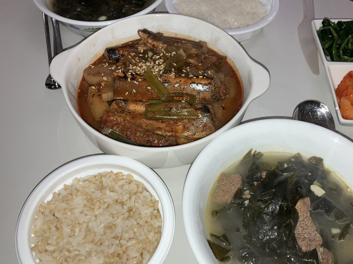 내밥상 
깨쏟음