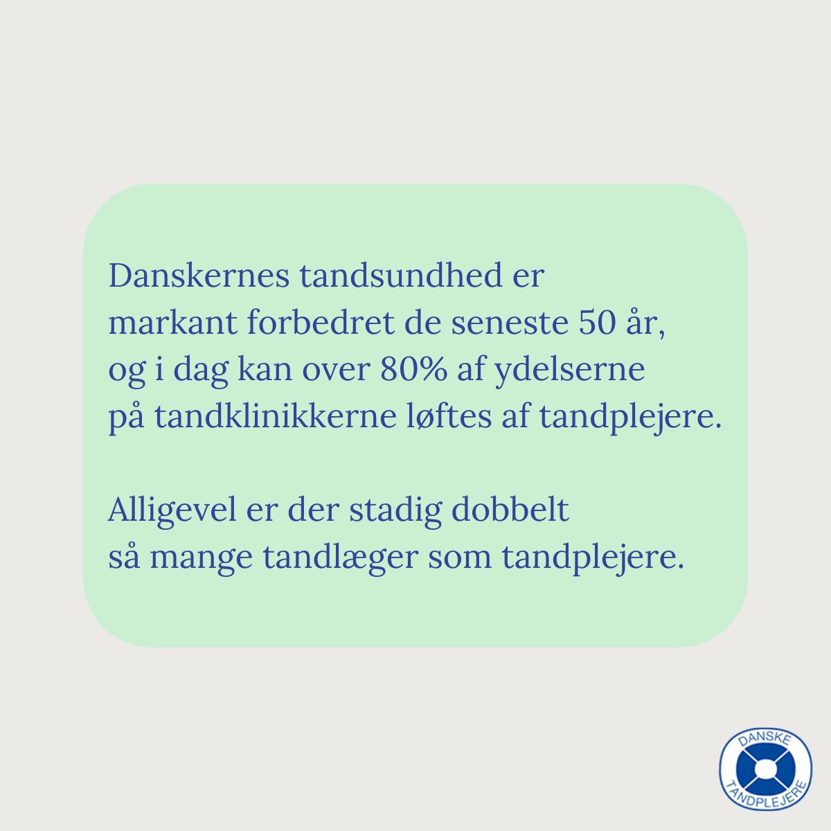 Danske Tandplejere tweet media