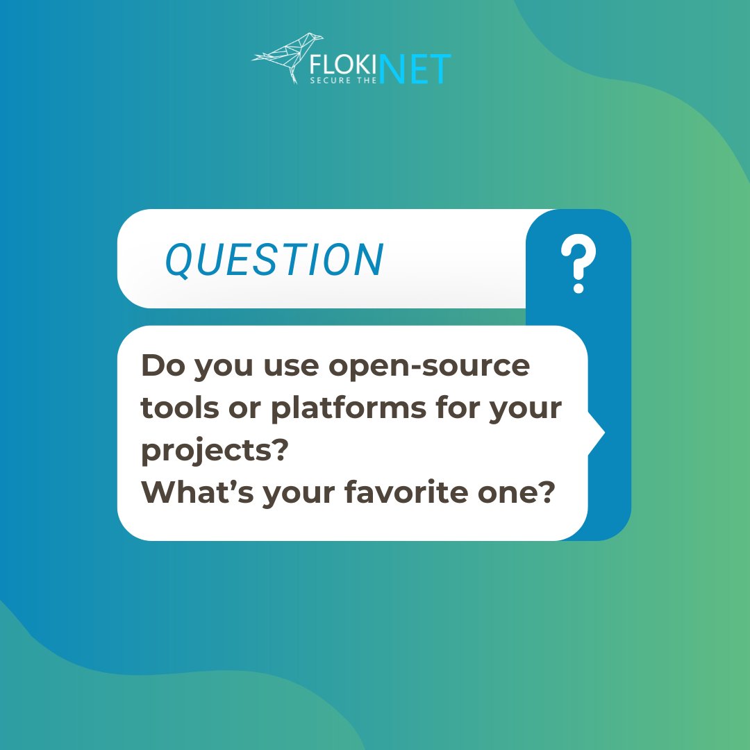 FlokiNETehf's tweet image. Drop your favorites in the comments! 🚀✨ 

#OpenSource #FlokiNET