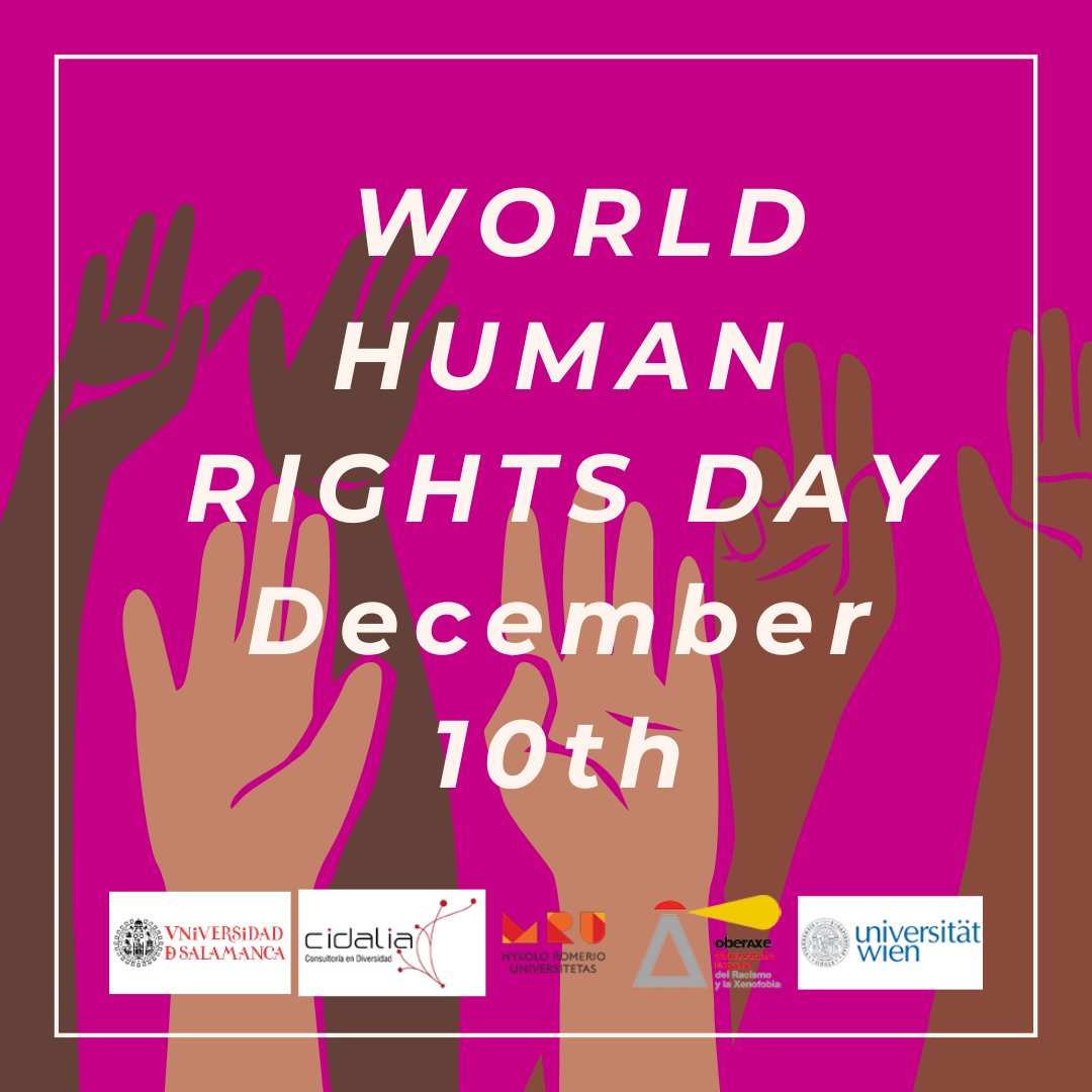 Human Rights Day is observed annually around the world on 10 December. It commemorates the anniversary of the groundbreaking Universal Declaration of Human Rights. The Helci Project stauchly defends its values through non discriminatory principles in higher education

#HumanRight
