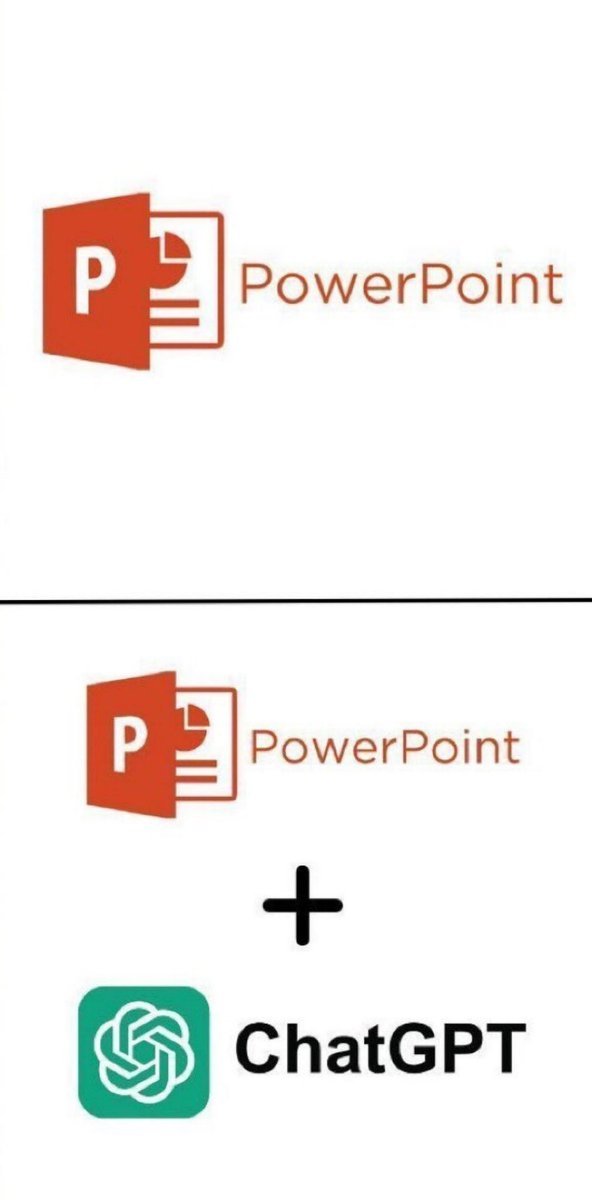 استغرب انه فيه ناس للحين تستعمل الپورپوينت‼️🤯

الـAi حاليًا بينهي شيء اسمه پورپوينت😳
تحت التغريدة باحط لك أداة تسوي لك عرض بضغطتين عن طريق الذكاء الاصطناعي🥶
تابع:🌟