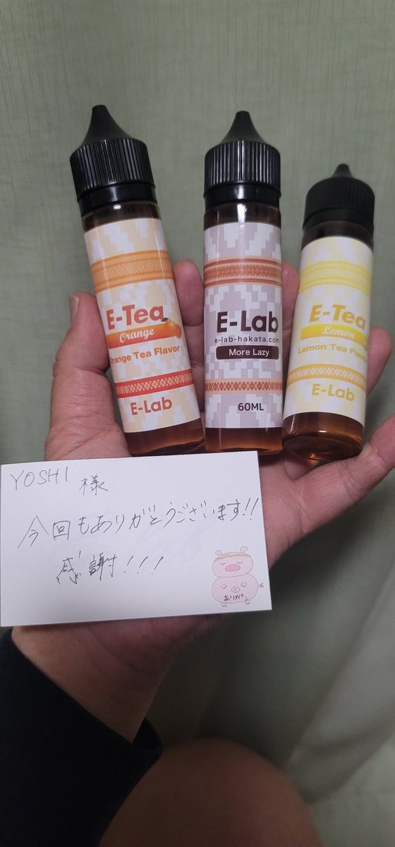 fever7seekyoshi's tweet image. 着弾❕
#ELab　#VAPE