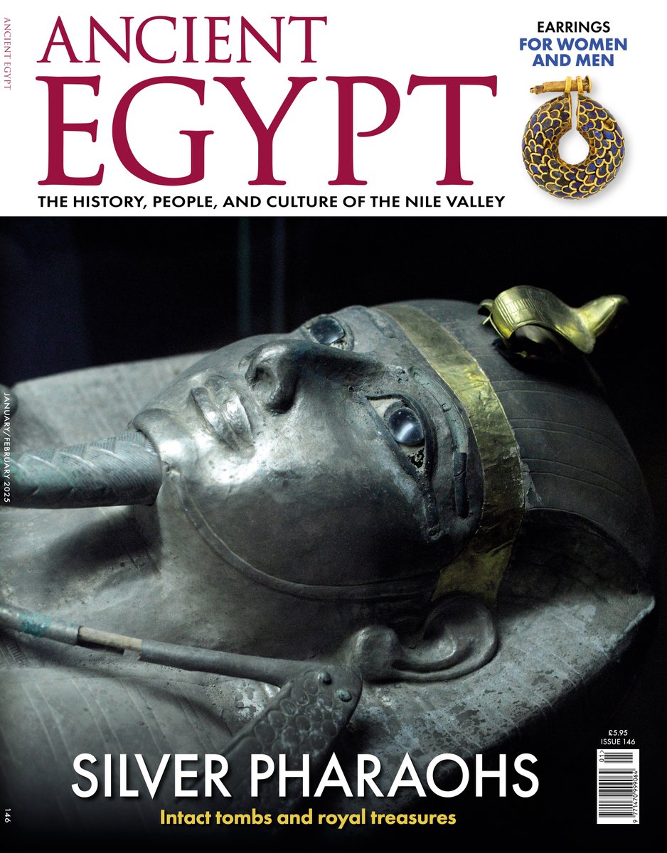 Next issue out on 19th Dec UK and 19th Jan US / world.    Tanis treasures;  'The First Egyptologists'; Hadrian's Antinoopolis; watercraft development and construction;  book reviews, news and discoveries: 
Subscribe: ancientegyptmagazine.com
