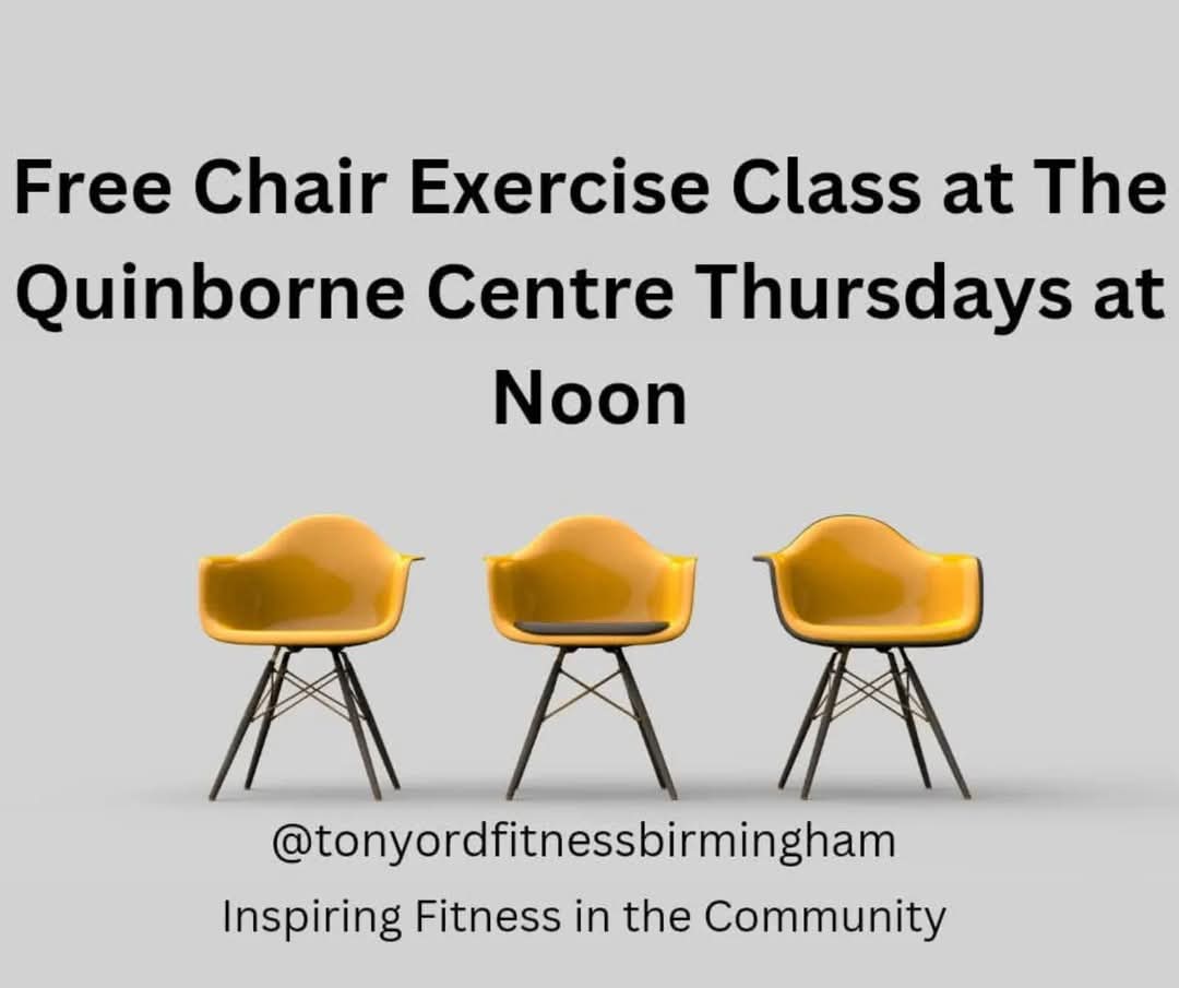 On this week!

Contact myself or The Quinborne Centre for more details