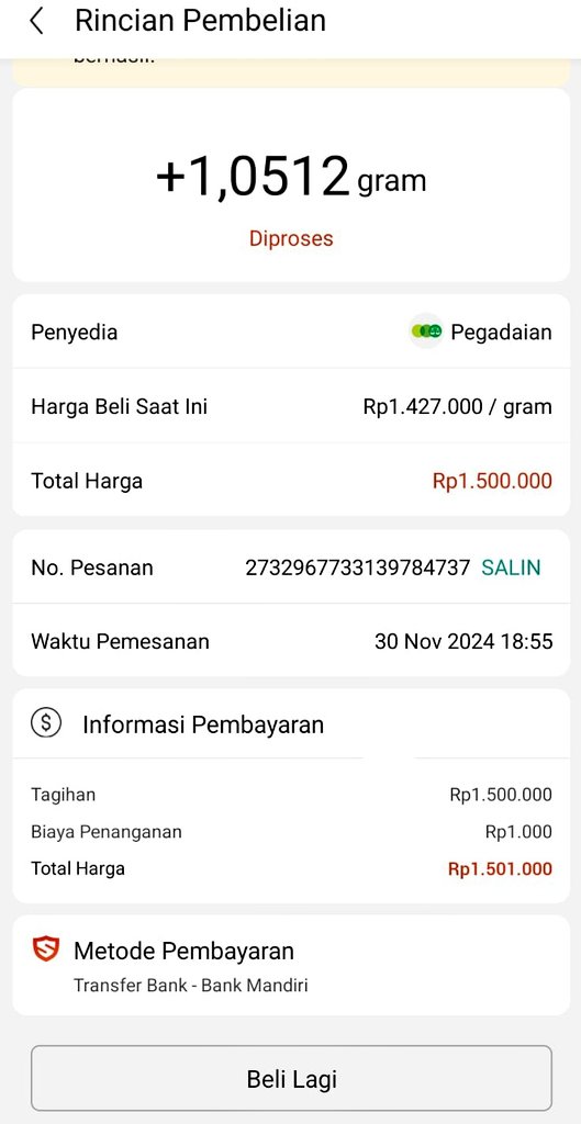 realsoehandi's tweet photo. @ShopeeID @ShopeePay_ID parah sekali.. beli emas dr tgl 30 Nov SAMPE HARI INI masih belum beres.. gw minta direfund aja susah bgt.. ini gw minta duit gw lho.. ini masalah di @Pegadaian @shbt_pegadaian atau di @ShopeeID nya y? https://t.co/ctGJAJHuWR