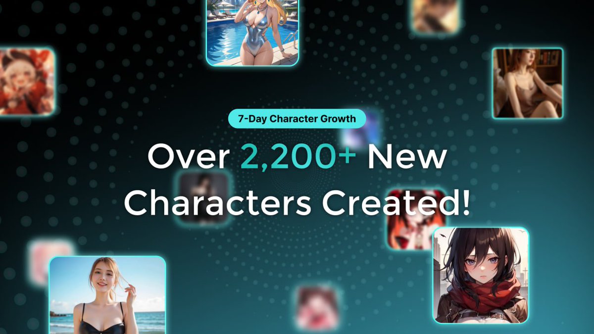 🚀 New 7-Day High Alert!

PumpChat has seen over 2,200+ new characters created in just the past 7 days, pushing our total to an incredible 40,000+ characters! 🎉

Let’s keep the momentum going. Create your own special AI character today and make AI the next big trend! 💡✨

🌟