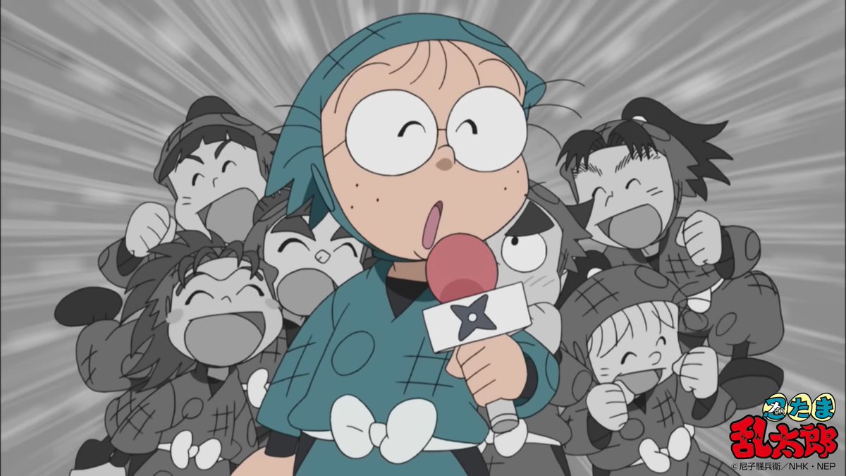 アニメ忍たま乱太郎「土井先生ときり丸の段（第19シリーズ90話