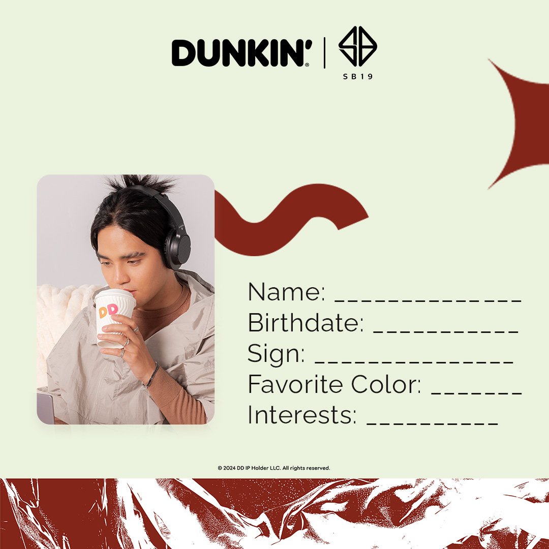 dunkinph's tweet photo. Time for a bias quiz, A’Tin! 💙🧡 #SB19DunkinPH https://t.co/oV9PNQ3uPZ