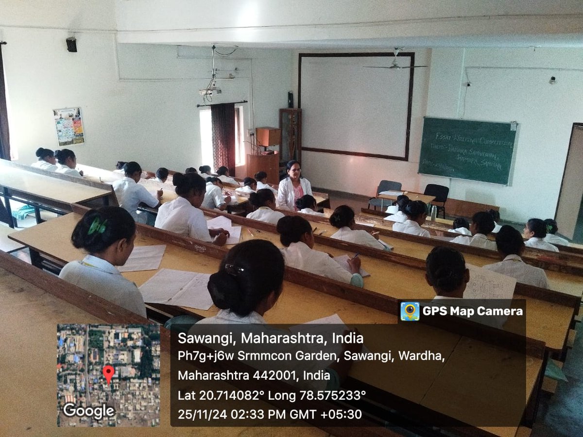 fntcnwardha's tweet photo. An on-the-spot Essay competition was held in our college. A total of 25 students Participated in that competition. Mrs.Arundhati Gawande and Mrs. Aparna Kawale, the Nursing tutor, evaluated the competition.
#essaycompetition #Nursingcollege #FNTCN https://t.co/NUQJ62pMtV