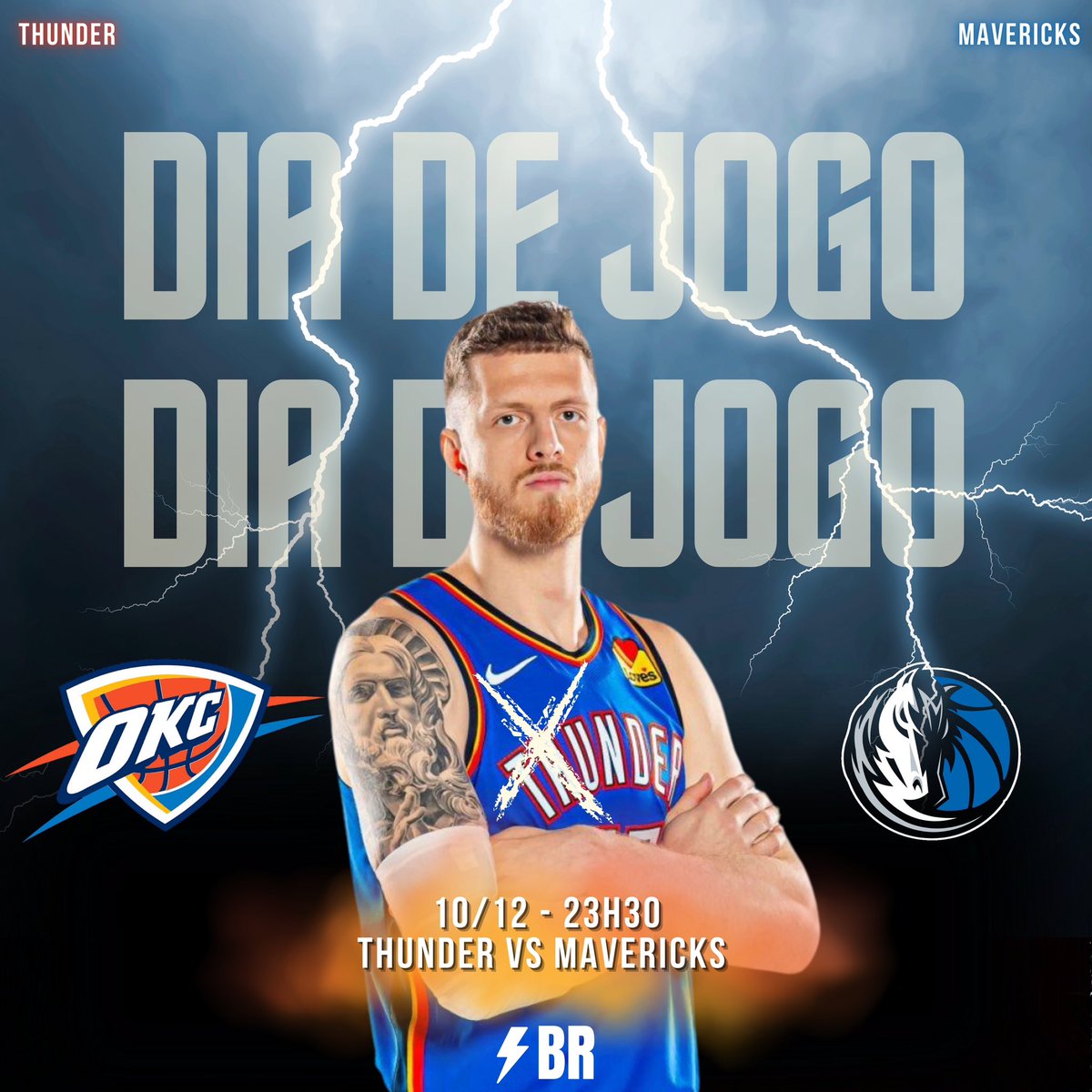 OKCThunder_BR's tweet photo. HOJE TEMMMMMMMMMMM!!!!!!!!!!!!!!!!

HOJE É DIA DE COPA NBA CONTRA O dallas mavericks!!!!!!!!!!!!!!

⚡️⚡️⚡️⚡️⚡️⚡️⚡️⚡️⚡️⚡️⚡️⚡️ https://t.co/lmTT8QwWSj