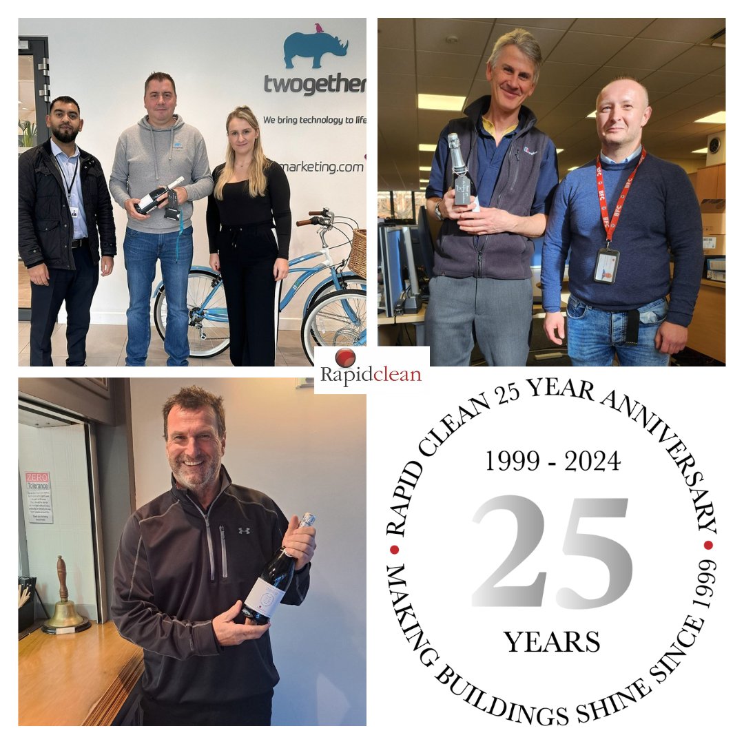 Throwback to celebrating our 25 year anniversary in October with some of our longest standing customers! 🥂🥰

Huge shout out to Twogether Creative , Field Systems Designs Ltd &amp; <a href="/AddingtonPGC/">Addington Palace GC</a> for joining in with our celebrations; we are forever grateful for your loyalty. 🤩