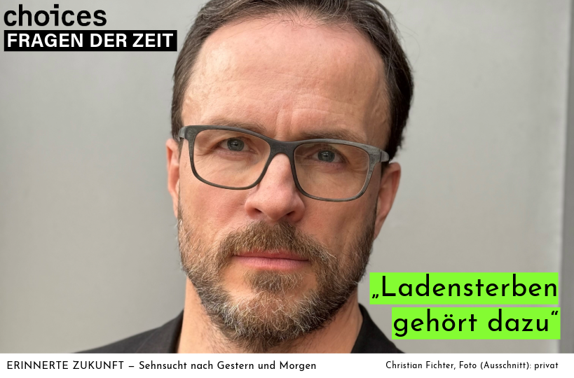 choicesCologne's tweet photo. Während manche dem nahegelegenen Warenhaus nachtrauern, kaufen andere am liebsten online ein. Der Wirtschaftspsychologe Christian Fichter diskutiert, wie und warum Konsumvorlieben sich wandeln.

Das ganze Interview findet ihr unter https://t.co/WveWVrPVSl

#erinnerung #vergangenheit #nostalgie #gestern #zukunft #psychologie #fragenderzeit #ladensterben #konsum