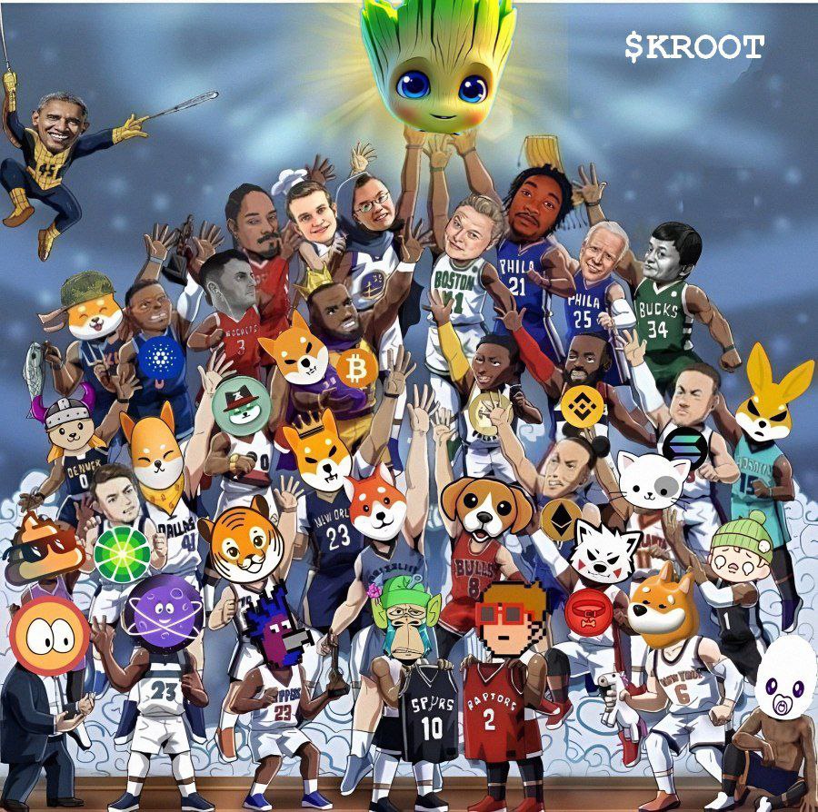 $KROOT is about to moon this coming days as we are backed by a strong community filled with based chads..

We are currently using this medium to invite every $KAS based community to join the movement so as not to be left behind..

#KRC20 #Kaspa #crypto #Altcoins