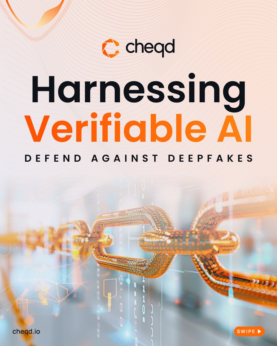 cheqd_io's tweet image. 🤖The content we consume is more polished and questionable than ever before. From Photoshop to Generative AI, trust in what we see online is eroding. Check out the common issues and Verifiable #ContentCredentials as the solution. #vAI

📮Contact us: cheqd.io/solutions/use-…