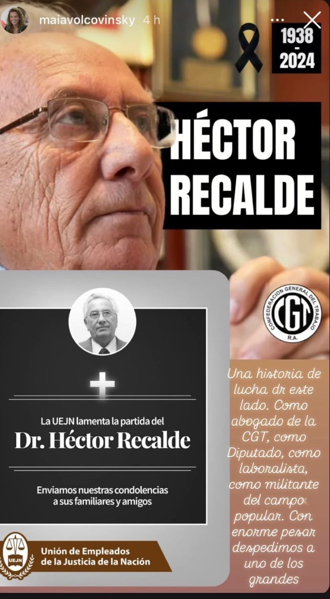 JulioPiumato's tweet photo. #HectorRecalde acompañamos aGraciela, a sus hijos y a todos sus seres queridos! Una gran pérdida la de este gran compañero https://t.co/PYBPFaaggC
