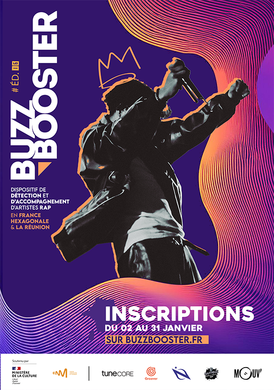 🚨 Buzz Booster Édition 2025 🚨

🌟 De NEMIR à KIKESA, de WAREND à EESAH YASUKE, nombreux sont les talents qui ont commencé ici. Que tu sois de France hexagonale ou de La Réunion, on compte sur toi du 2 au 31 janvier pour t'inscrire !

#BuzzBooster #RapFr #Musique
