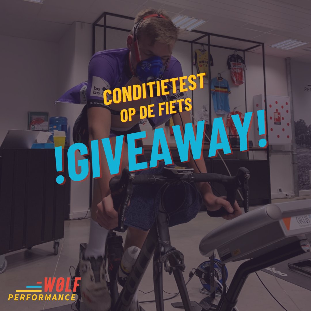 🐺GIVEAWAY ALERT!🐺 op instagram
Nu is je kans om een GRATIS inspanningstest op de fiets te winnen! 💪
1️⃣ Volg ons op instagram @wolfperform
2️⃣ Like de post
3️⃣ Tag 2 vrienden
4️⃣ Deel de post in je stories voor een extra kans!
Winnaar wordt bekendgemaakt op 16/12 op instagram!