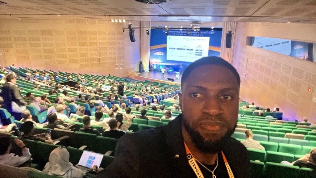 It's Day 3 of the <a href="/IEEEorg/">IEEE</a> Communication Society Conference!

Our Product Lead, <a href="/ucheedwin20/">Ucheedwinofficial</a>, is onsite and ready to answer all your burning questions about <a href="/dsn_ai_network/">DSN - Data Science Nigeria</a> and <a href="/equalyz_ai/">Equalyz_AI</a>.

Later today, he’ll join the <a href="/IEEE/">IEEE</a> Humanitarian Technologies Team for an exciting panel