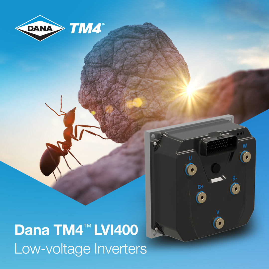 DanaInc_'s tweet photo. Packing a punch.​

The new Dana TM4™ LVI400 Low-voltage Inverter offers superior energy management in a compact, power-dense solution.​

See how it rises above the rest at https://t.co/GtAwyCMOR5​

#ElectrificationDelivered​
#DanaInnovation https://t.co/sDbW70k5mc
