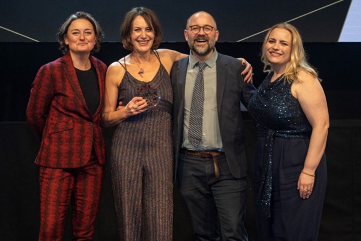 Congratulations to the <a href="/H_S_E/">Health and Safety Executive</a> Insight &amp; Service Design team for winning ‘In-house team of the year’ at the <a href="/TweetMRS/">MRS</a> &amp; <a href="/researchlive/">Research-live.com</a> Awards 2024! It was awarded for outstanding work which has helped transform their organisation 👏 This is #GovernmentSocialResarch