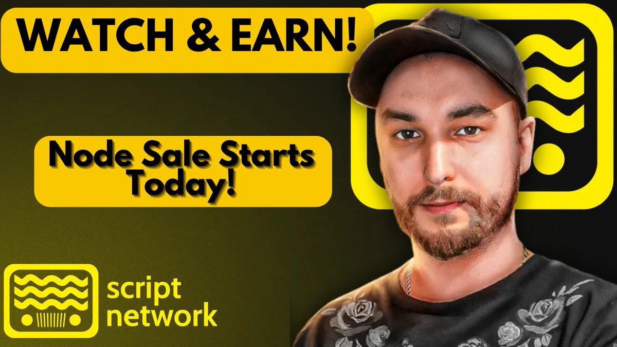 Script Network Node Sale Starts TODAY! Don’t Miss This Opportunity ...
