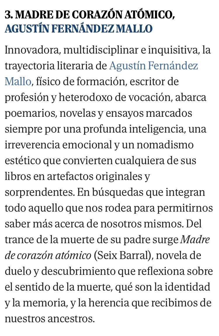 Agustín Fernández Mallo tweet media