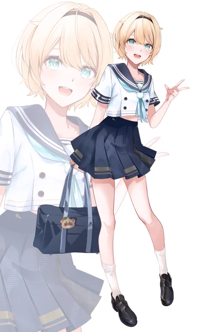 ござる新衣装!! #いろはにも絵を 