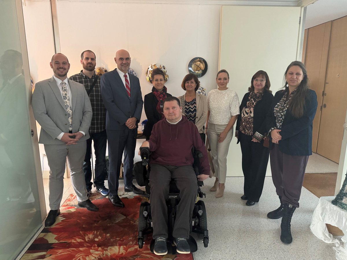 To honor #HumanRightsDay, today 10th of Dec, we had an important discussion on advancing equality for people with disabilities in Slovenia. We explored steps for collaboration between our nations towards a more inclusive society.
#Inclusion #Equality #Diversity #SocialJustice