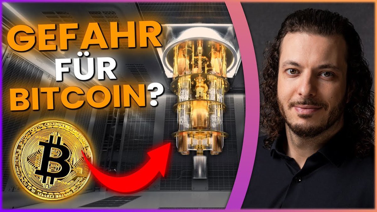 blocktrainer's tweet image. Die WAHRHEIT über Quantencomputer!

Immer wieder kommt die Frage auf, ob #Quantencomputer in Zukunft gefährlich für #Bitcoin werden könnten. Was steckt dahinter?

Mehr dazu im Video!
👇👇👇
youtu.be/Xbzegs4EQaQ?si…
