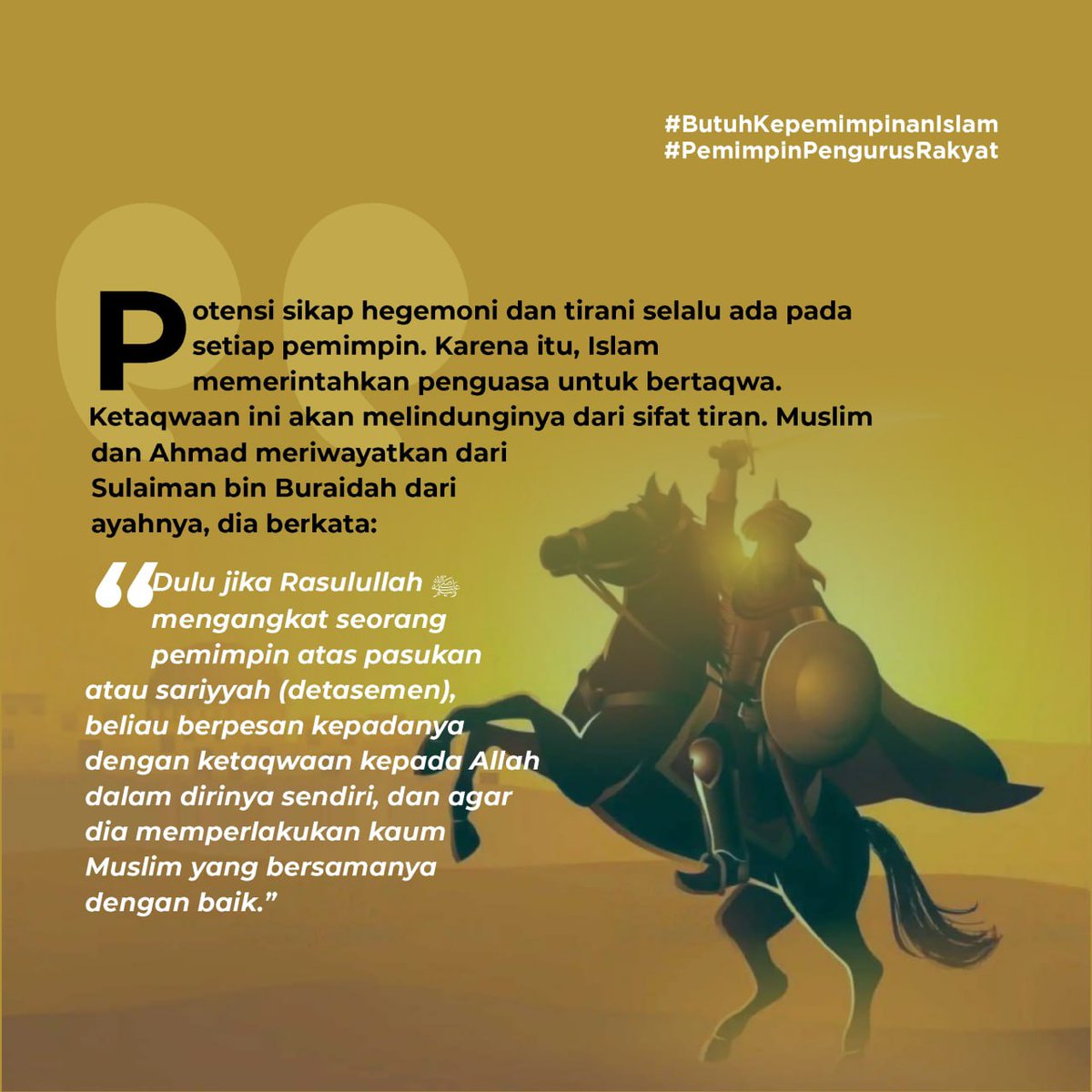 smariah03_'s tweet photo. #PemimpinPengurusRakyat
#ButuhKepemimpinanIslam https://t.co/wPvbBcOBcn