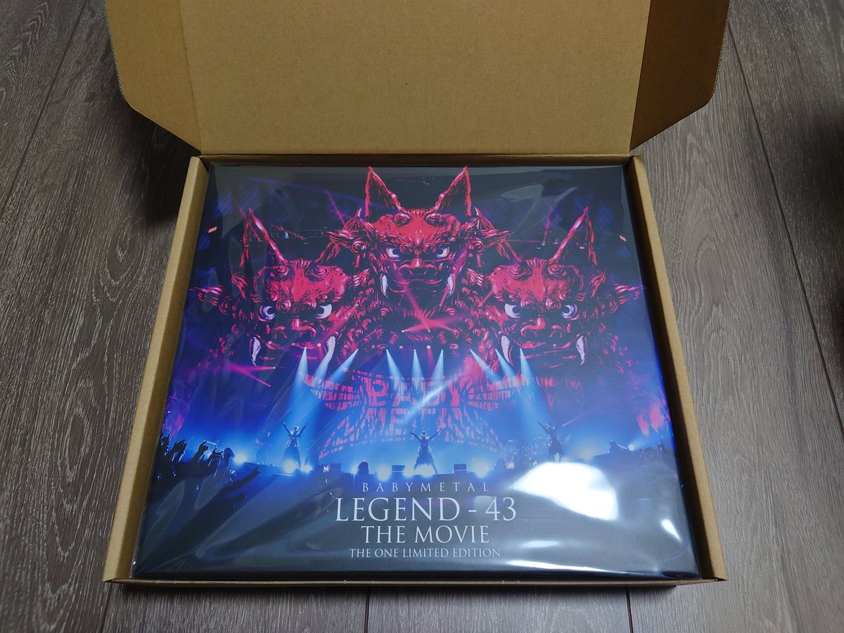 DD51_METAL's tweet photo. 届いた!
#BABYMETAL https://t.co/UEmmNZWzac