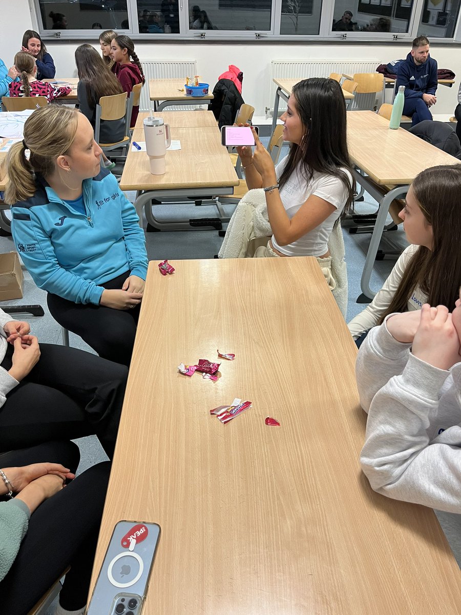 ActiveClacks's tweet photo. |CLACKS FIT FOR GIRLS|

Last night our Clacks Fit For Girl Leaders took completed part 2 of the Fit For Girls Workshop with @sportscotland and @YouthSportTrust 
So proud of the girls and excited to see what positive difference they make in 2025 🤩
#FitForGirls #ClacksFitForGirls https://t.co/NOKL3LNmbO