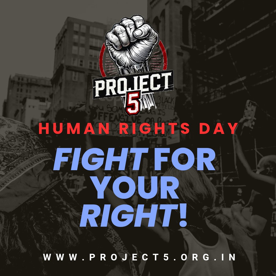 project5org's tweet image. INTERNATIONAL
 HUMAN RIGHTS DAY ✊🏻
PROJECT 5 
.
.
#fightforyourrights
#project5 #HumanRightsDay2024 #getready #project5team