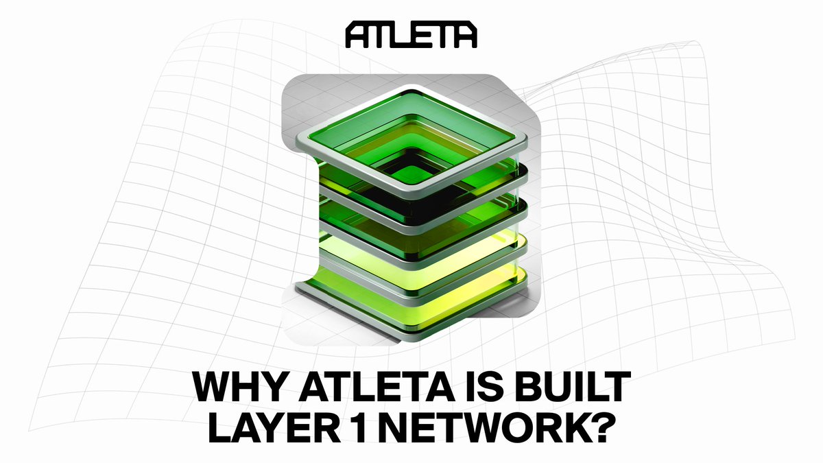🌟 Why ATLETA is Built Layer 1 Network?

📢 At ATLETA, our mission is simple: to create a credibly-neutral, censorship-resistant environment.

This's why we made ATLETA Layer 1:

▪️ True Independence
▪️ Unified Liquidity
▪️ Decentralized Framework

ATLETA isn’t just another