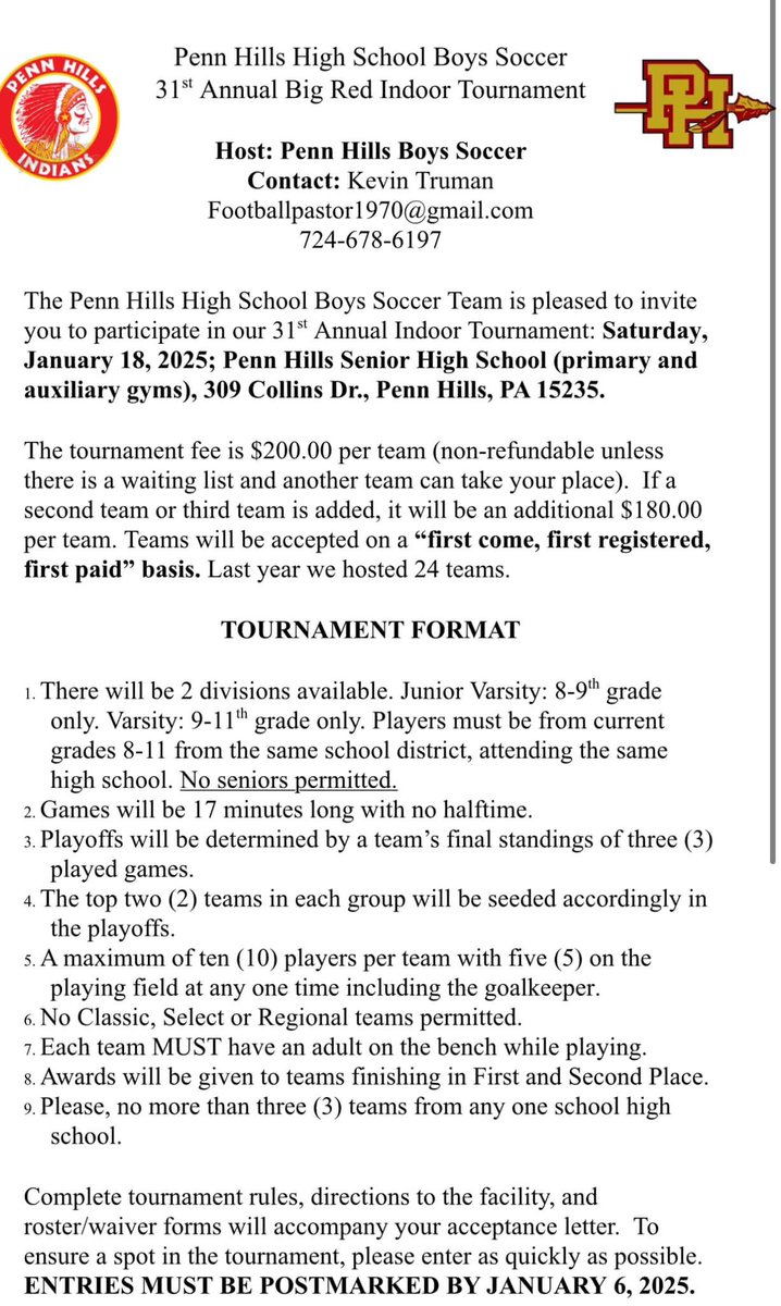 Local High School Boys Indoor Tournament. 

#WPIAL