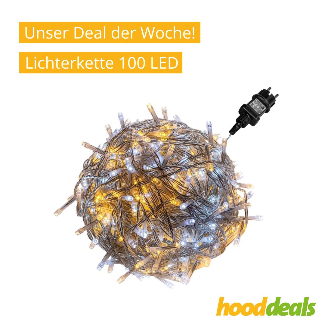 Unser Deal der Woche!
Lichterkette 100 LED 💡🎄
Du suchst nach ganz besonderen Schnäppchen und Top-Deals? Hier ist unser HoodDeal der Woche!
Noch mehr Auswahl gibt es auf unserem Marktplatz.

👉hood.de/link/hooddeals…

#hoodde #onlineshopping #deals #schnäppchen  #lichterkette