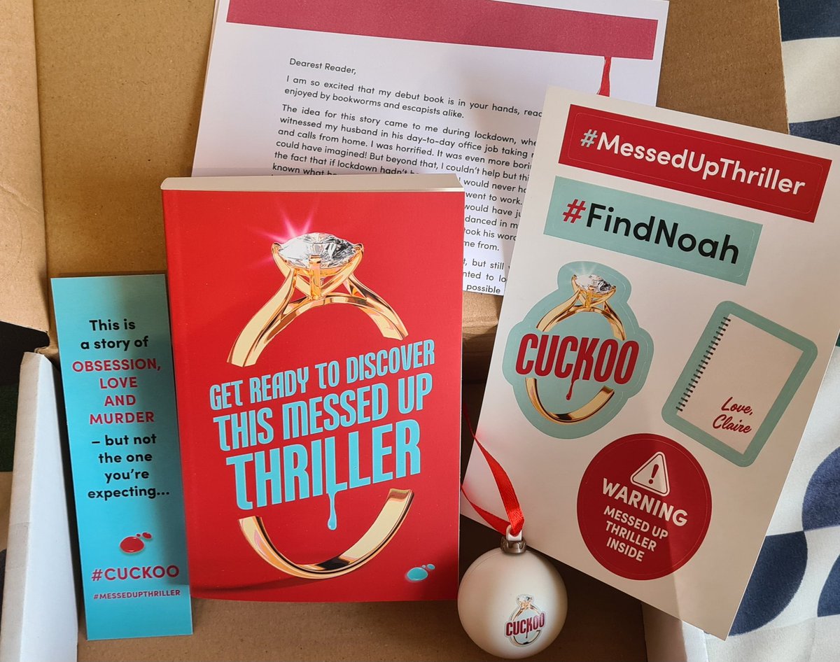 gemmasbookshelf's tweet photo. I have received some very exciting #bookmail thank you so much @RachelMayQuin and @centurybooksuk! Get ready for #Cuckoo by @callieuntitled out March 2025! π
#messedupthriller https://t.co/PyeCNl249C