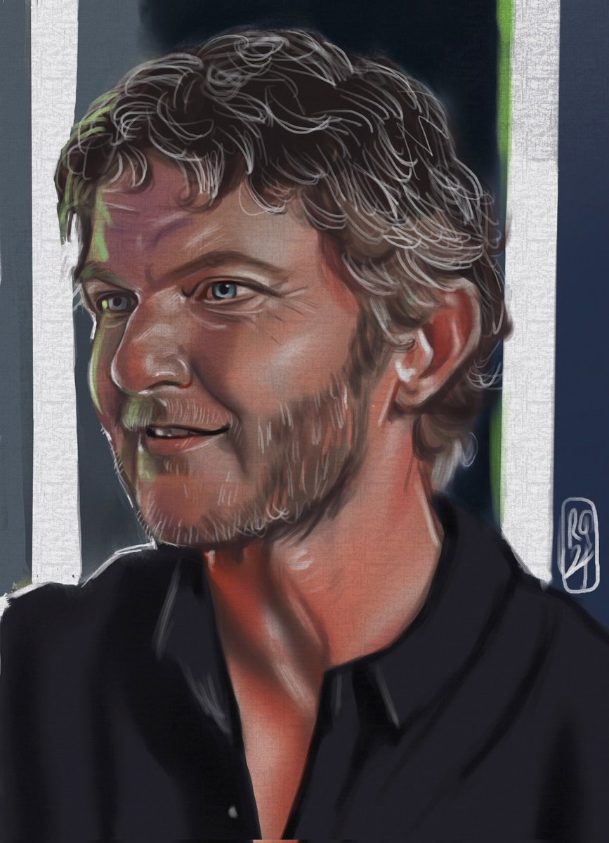 nekroticism's tweet image. Testing brushes (and textures) part 45789644689 (bis).

#speedpaint #testingbrushes #facestudy #samhazeldine