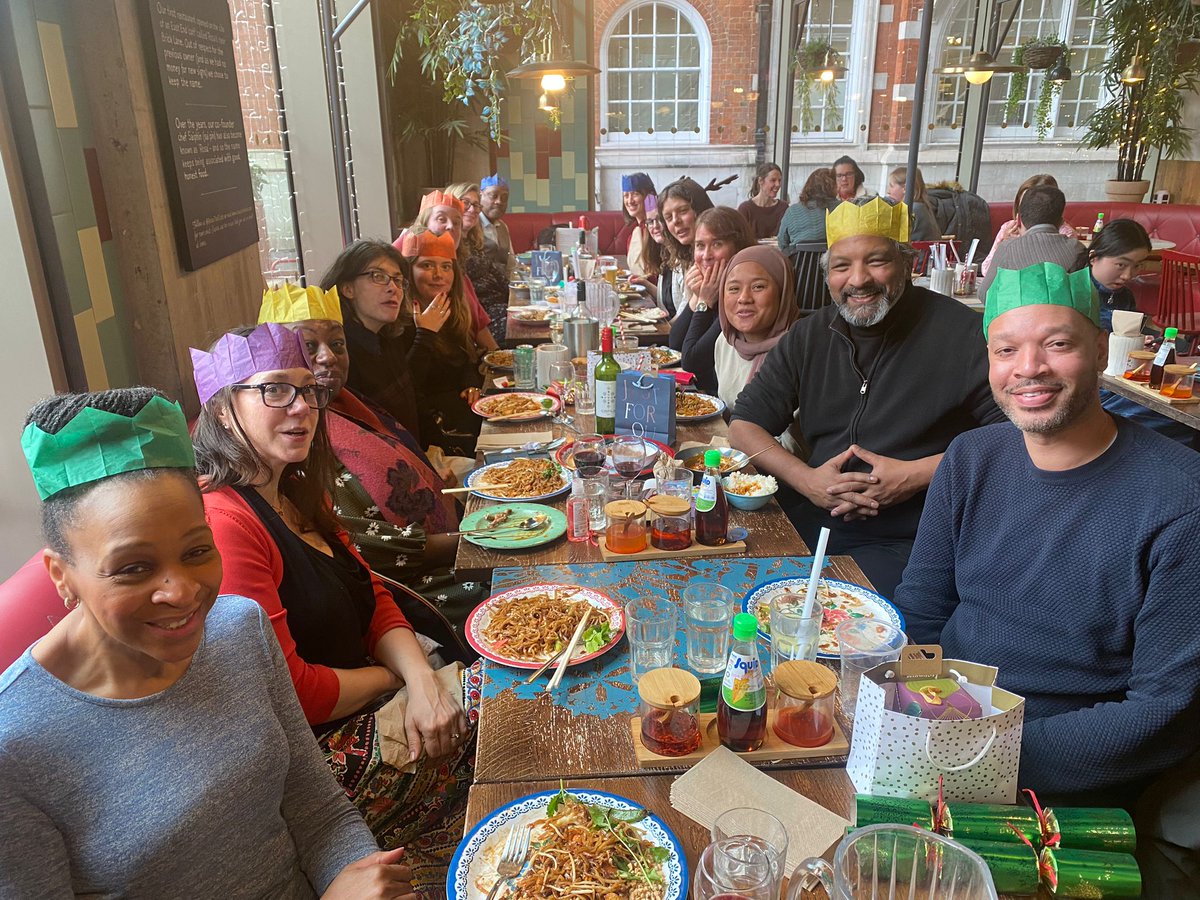Good Thai-dings! 🍜🎄

Our staff and trustees gathered around the long table for our annual Christmas meal.