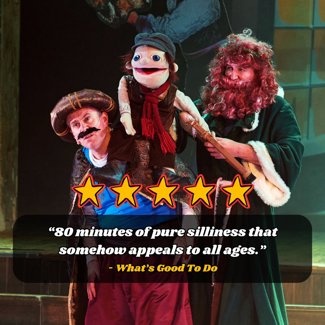 Another five star review for Potted Panto!
Thank you very much to <a href="/whatsgoodtodo1/">What's Good To Do</a> for this
fabulous five star review! ⭐️⭐️⭐️⭐️⭐️

Get your tickets now for the weekend here - wiltons.org.uk/whats-on/potte…

📷Geraint Lewis
