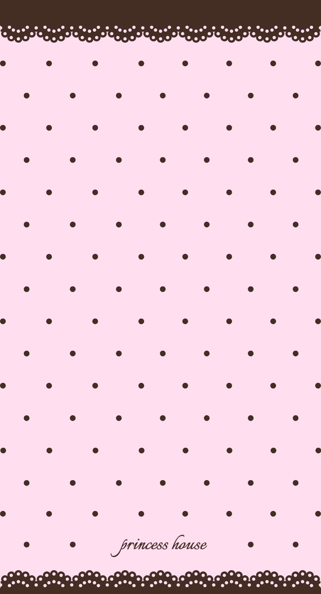 Choco polka dot wallpaper 🍫🍓
#rt #heart