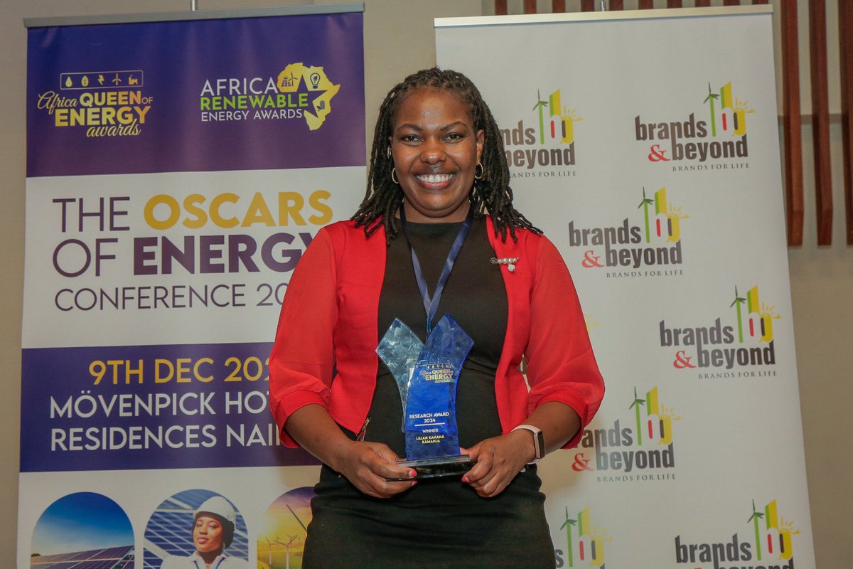 KenyaPower's tweet photo. 1/2
Proud moment for us at the 9th Women in Energy Awards! 
Kenya Power bagged three prestigious awards at Movenpick Hotel, Nairobi, on December 9, 2024.
🏆 Fiona Magomere, Power Systems Control engineer, received the Professional Technical Award for her innovation and technical expertise in energy systems.
🏆 Lilian Kamanja, an electrical engineer, earned the African Queen of Energy Research Award for her groundbreaking research in techno-economic analysis, which incorporated solar technology to reduce greenhouse gas emissions.
🏆 Cecilia Kalungu-Uvyu, General Manager, HR & Administration, was celebrated for her leadership and transformative strategies that advanced human resource practices in the renewable energy sector.