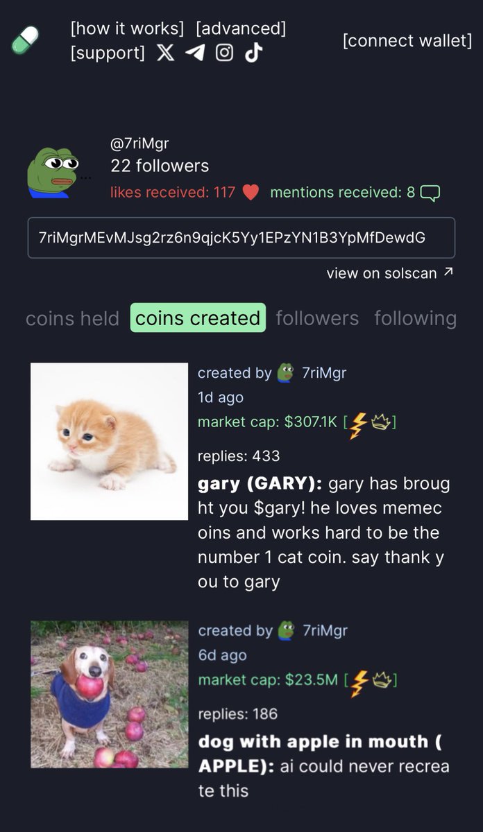 engagecoin9's tweet photo. @0xzerebro $GARY

Same dev as $APPLE, which skyrocketed from $100K to $25M MC in days. Now it’s $GARY’s time to shine. 🌟

📊 Current MC: $325K. The potential at $1M+ is huge. Holders are growing organically, and the narrative is building.

5SRer48NRfmhsut1n4ZwSAVUJAErNjdKcXTMVaxdpump 🚀 https://t.co/3ctdzcrO8k