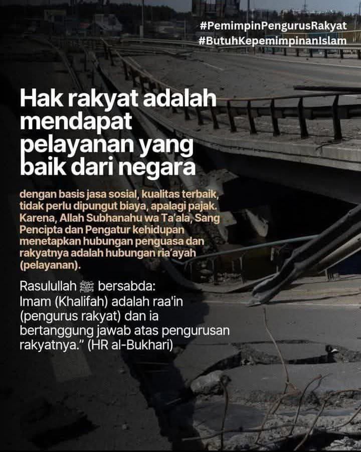IsniKinanti's tweet photo. #PemimpinPengurusRakyat
#ButuhKepemimpinanIslam https://t.co/OSiy0Ghrm1