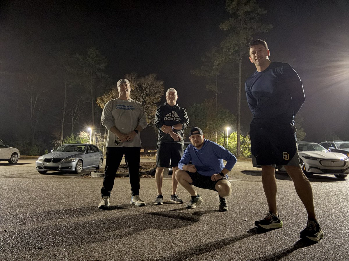 4 pax for a gloomy beat down led by YHC <a href="/F3GOAT/">F3 G.O.A.T</a> <a href="/F3LakeMurray/">F3 Lake Murray</a>